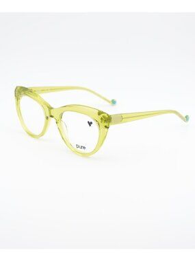 Pure P-7009 N 324 Eyeglasses Lime 52mm Cat Eye Frame